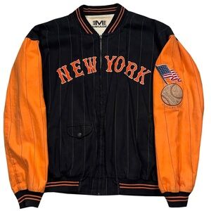 Vintage Mirage New York Giants 1933 Cooperstown Collection Jacket Size XL